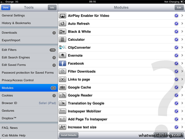 icab mobile modules list - whatwasithinking.co.uk