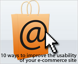 10 ways to improve the usability of your e-commerce website