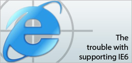 the trouble with supporting IE6 - whatwasithinking.co.uk