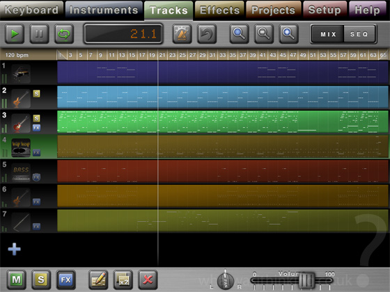 Music Studio for the iPad screenshot