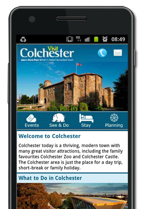 mobile colchester screenshot
