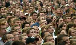 how many people are happy with your brand - whatwasithinking.co.uk photo of a crowd